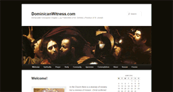 Desktop Screenshot of dominicanwitness.com